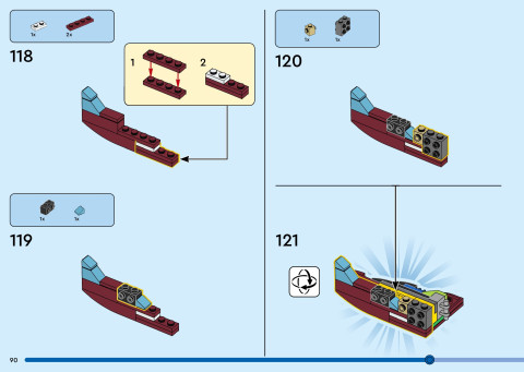 LEGO 40955 instructions page 90 – build guide