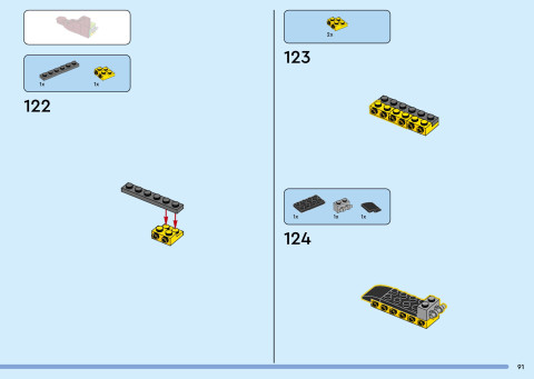 LEGO 40955 instructions page 91 – build guide