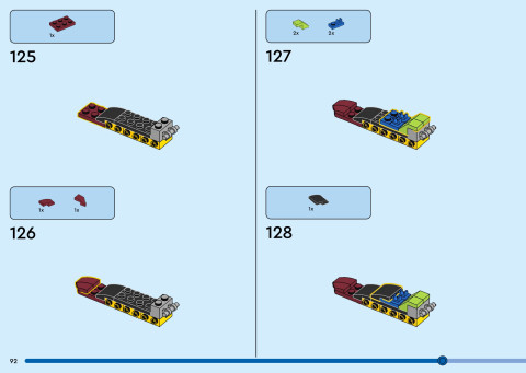 LEGO 40955 instructions page 92 – build guide