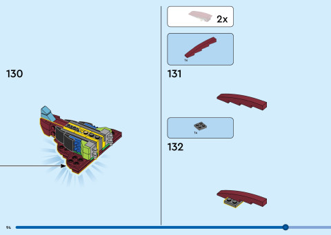 LEGO 40955 instructions page 94 – build guide