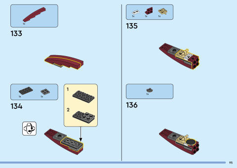 LEGO 40955 instructions page 95 – build guide