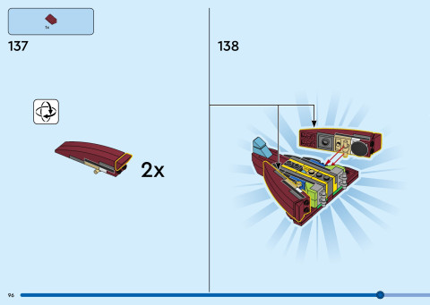 LEGO 40955 instructions page 96 – build guide
