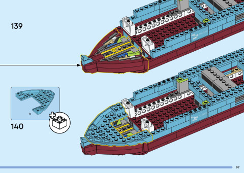 LEGO 40955 instructions page 97 – build guide