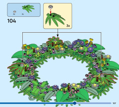 LEGO 40957 instructions page 107 – build guide