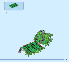 LEGO 40957 instructions page 11 – build guide