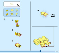 LEGO 40957 instructions page 111 – build guide