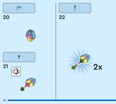 LEGO 40957 instructions page 122 – build guide