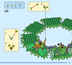 LEGO 40957 instructions page 43 – build guide