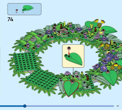 LEGO 40957 instructions page 77 – build guide