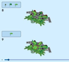 LEGO 40957 instructions page 8 – build guide