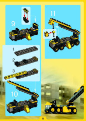 LEGO 4096 instructions page 11 – build guide