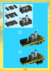 LEGO 4096 instructions page 45 – build guide