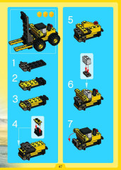 LEGO 4096 instructions page 47 – build guide