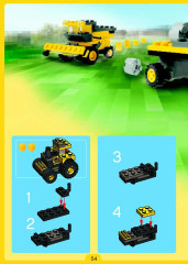 LEGO 4096 instructions page 54 – build guide