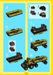 LEGO 4096 instructions page 57 – build guide