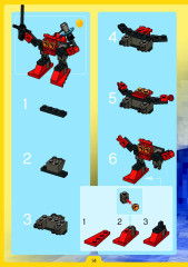 LEGO 4097 instructions page 14 – build guide