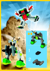 LEGO 4097 instructions page 18 – build guide