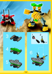 LEGO 4097 instructions page 19 – build guide
