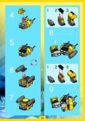 LEGO 4097 instructions page 25 – build guide