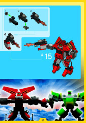 LEGO 4097 instructions page 35 – build guide