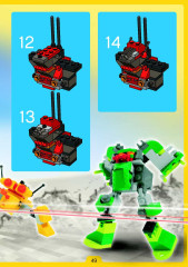 LEGO 4097 instructions page 49 – build guide