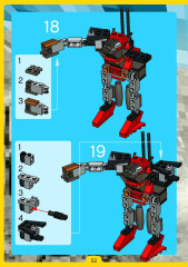 LEGO 4097 instructions page 52 – build guide