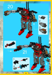 LEGO 4097 instructions page 53 – build guide