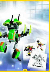 LEGO 4097 instructions page 55 – build guide