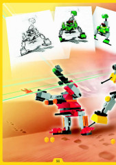 LEGO 4097 instructions page 56 – build guide