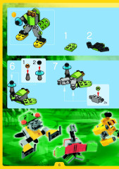 LEGO 4097 instructions page 6 – build guide