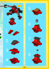 LEGO 4097 instructions page 69 – build guide