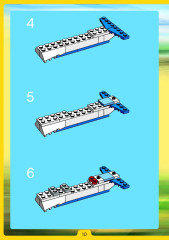 LEGO 4098 instructions page 10 – build guide