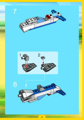 LEGO 4098 instructions page 11 – build guide