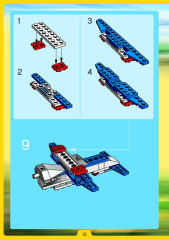 LEGO 4098 instructions page 12 – build guide