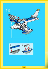 LEGO 4098 instructions page 24 – build guide