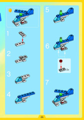 LEGO 4098 instructions page 29 – build guide