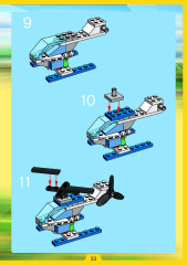 LEGO 4098 instructions page 33 – build guide