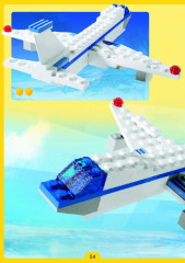 LEGO 4098 instructions page 54 – build guide