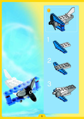 LEGO 4098 instructions page 6 – build guide