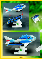 LEGO 4098 instructions page 66 – build guide