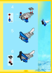 LEGO 4098 instructions page 7 – build guide