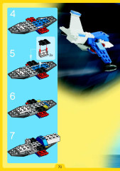 LEGO 4098 instructions page 70 – build guide