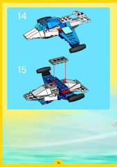 LEGO 4098 instructions page 74 – build guide