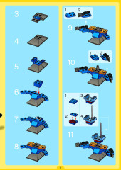 LEGO 4099 instructions page 11 – build guide