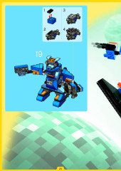 LEGO 4099 instructions page 20 – build guide