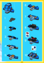 LEGO 4099 instructions page 25 – build guide