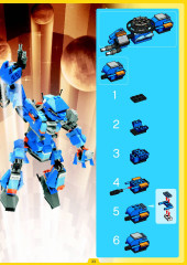 LEGO 4099 instructions page 33 – build guide