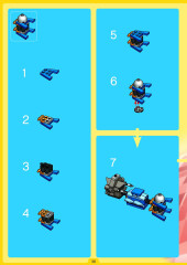 LEGO 4099 instructions page 38 – build guide