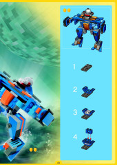 LEGO 4099 instructions page 43 – build guide