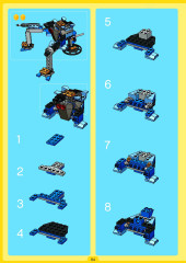 LEGO 4099 instructions page 84 – build guide